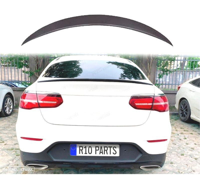 AILERON SPOILER TRASEIRO MERCEDES CLASE GLC X253 COUPE 15-18 LOOK GLC63 ABS - 1