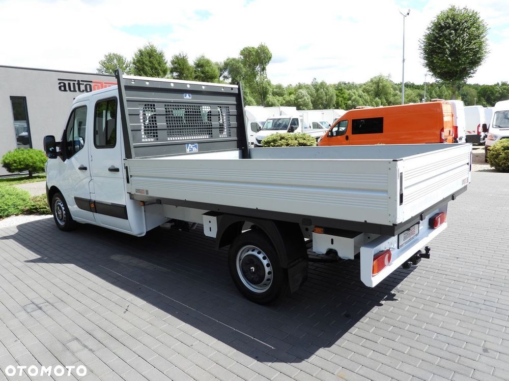 Renault MASTER SKRZYNIA PODWÓJNA KABINA DOKA 7 MIEJSC LEDY KLIMATYZACJA  135KM - 10