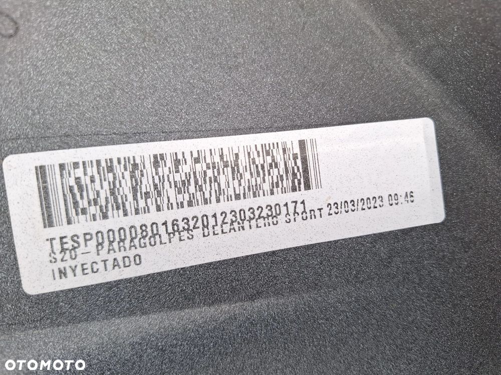 OPEL CORSA F GS LINE GSi 19-23 NIE KLEJONY! SUPER STAN BIAŁY ZDERZAK PRZÓD PRZEDNI ORYG. GM 9830340080 WYSYŁKA 24H - 15