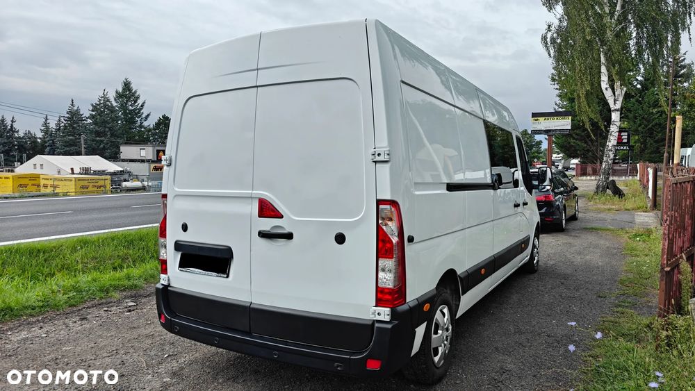 Opel Movano  brygadówka 7 osób klima nawigacja hak tempomat ledy - 4