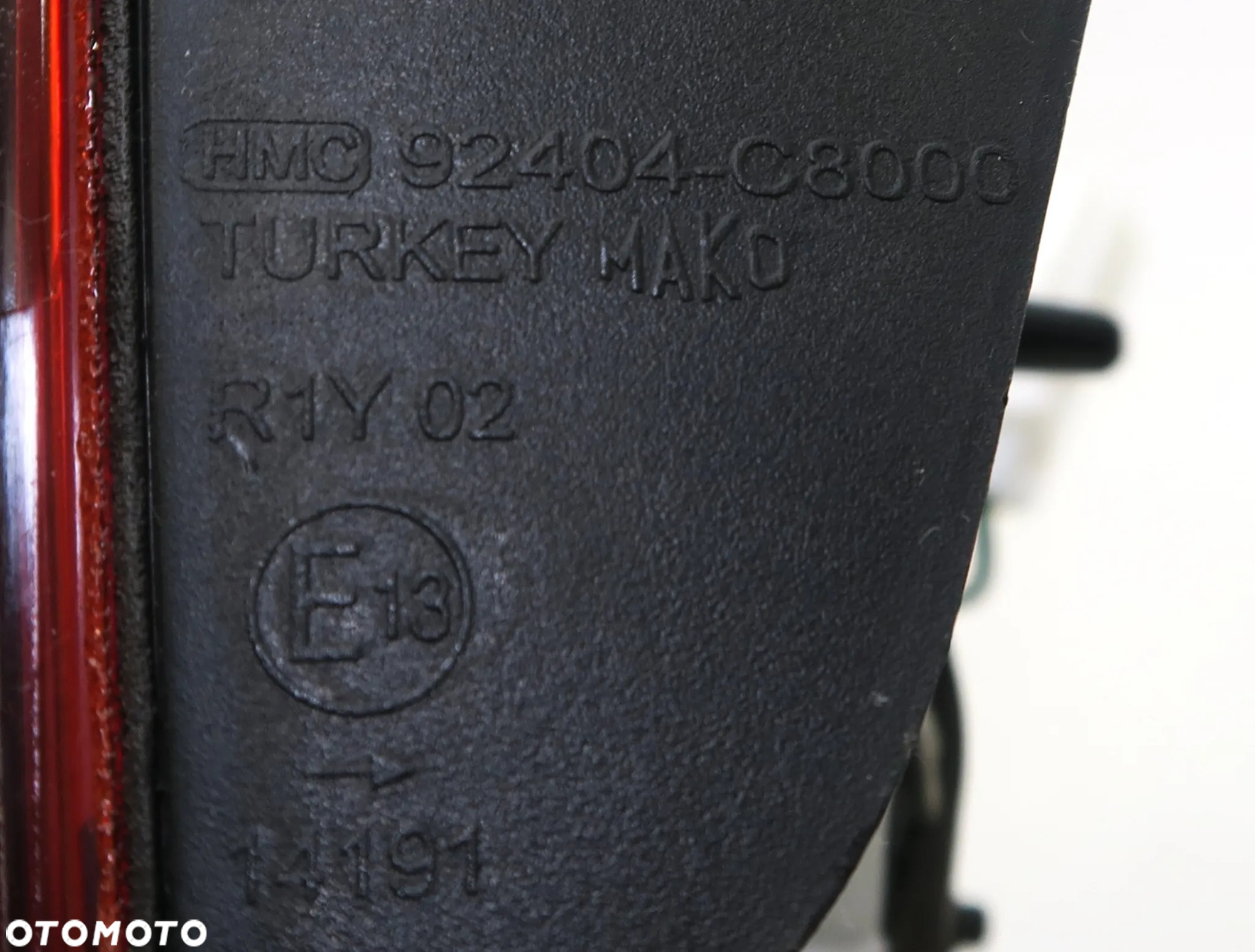 HYUNDAI i20 II 2014 - 2019 lampa tył klapa prawa R ORYGINAŁ OE - 5