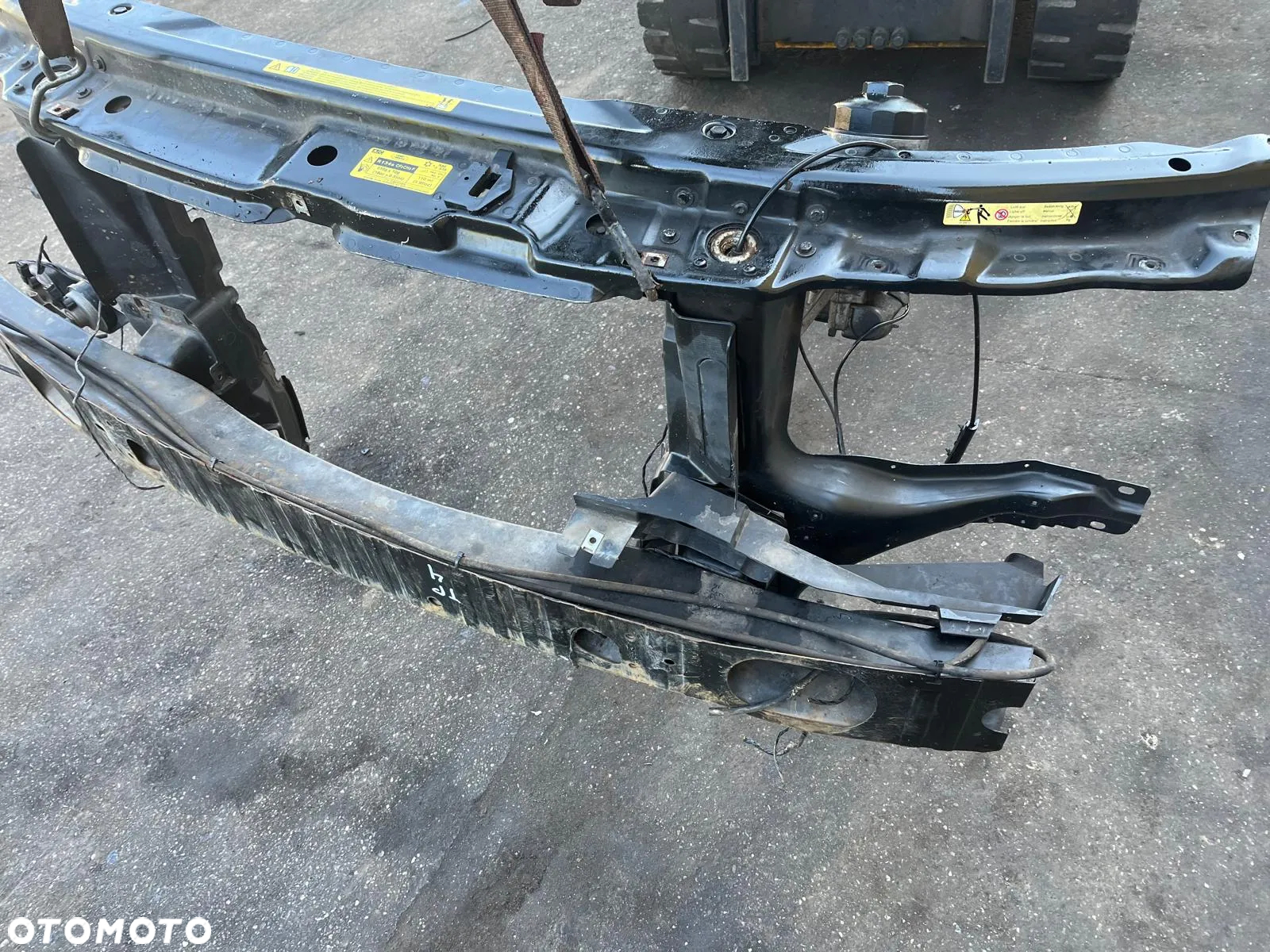 Pas przedni okular wzmocnienie belka Range Rover 3 III LM L322 Vogue - 2