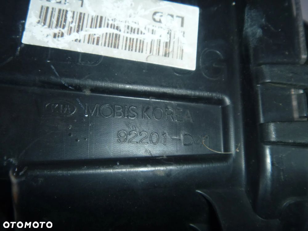 KIA OPTIMA IV 2015 2016 HALOGEN LED LEWY ORYGINAŁ 92201-D41 - 3