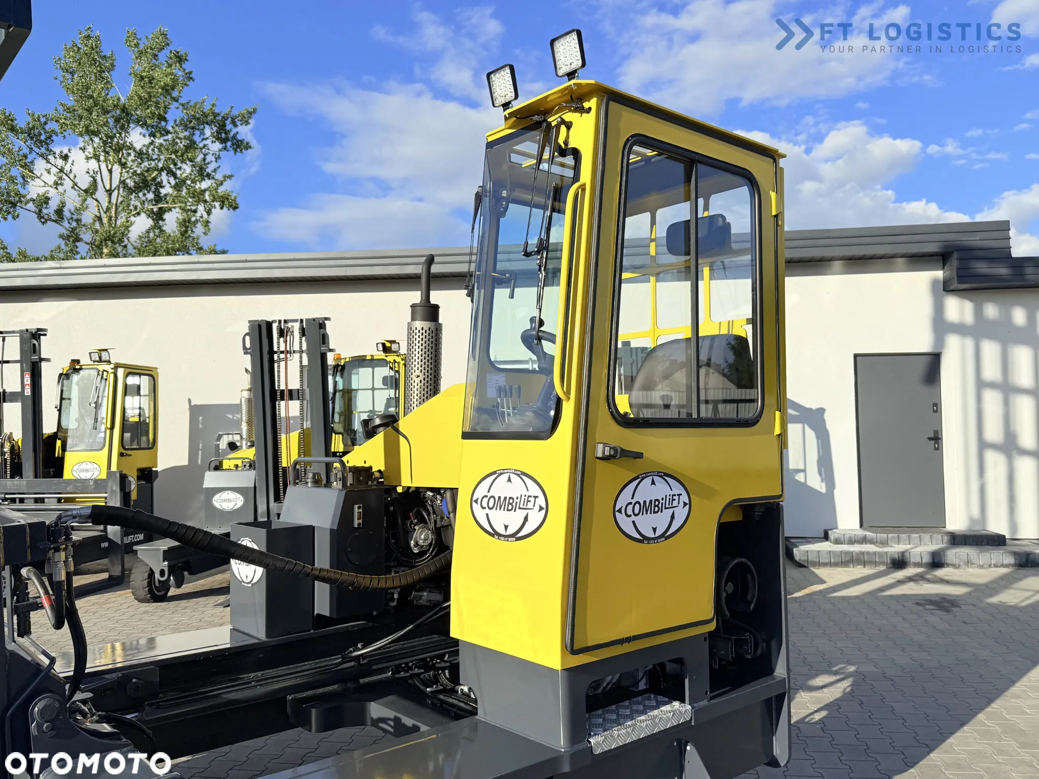 Combilift WÓZEK CZTEROKIERUNKOWY - WIELOKIERUNKOWY C5000XL / GAS / DUPLEX 6000MM /JEDYNE 3479 MOTOGODZIN /  PRZESUW WIDEŁ / PEŁNA KABINA / STAN IDEALNY / Szeroka oferta wózków czterokierunkowych i bocznych, dopasowanych do różnorodnych potrzeb i zastosowań - 34