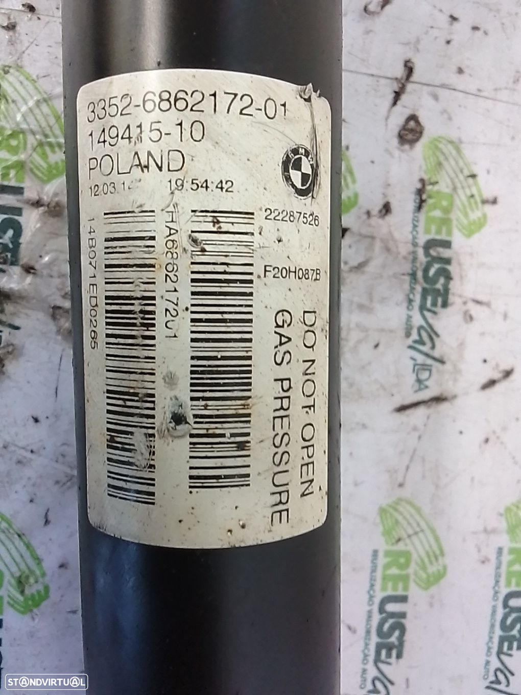 Amortecedor Tr Dto Bmw 1 (F20) - 4