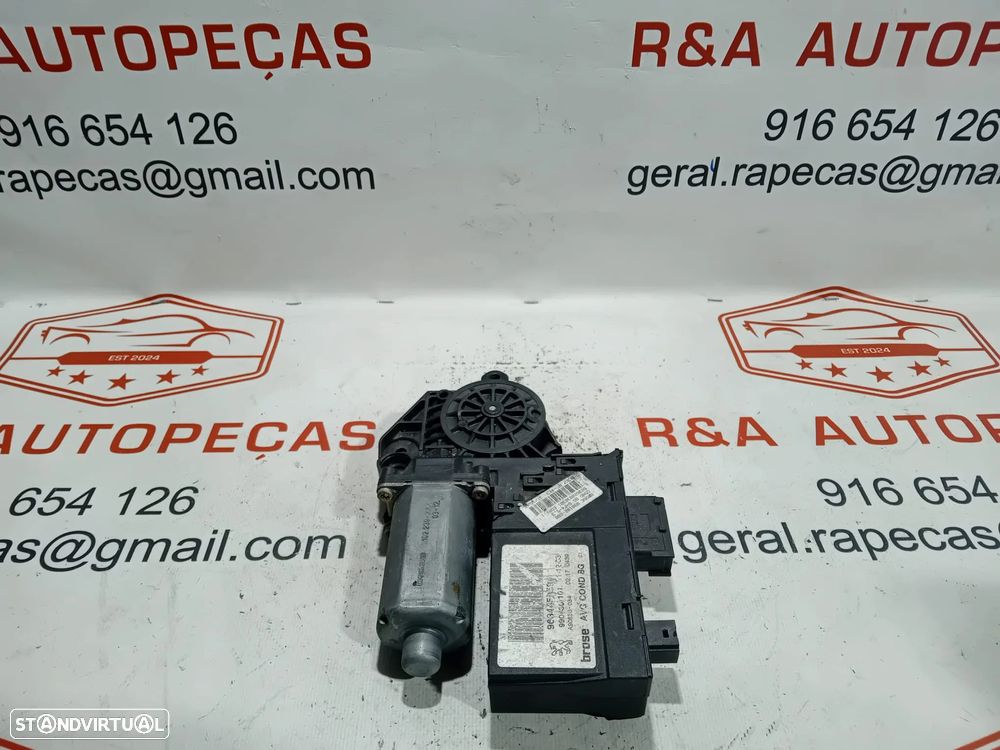 Motor do Elevador Vidros Frente Frontal Esquerdo Peugeot 307 Original - 5