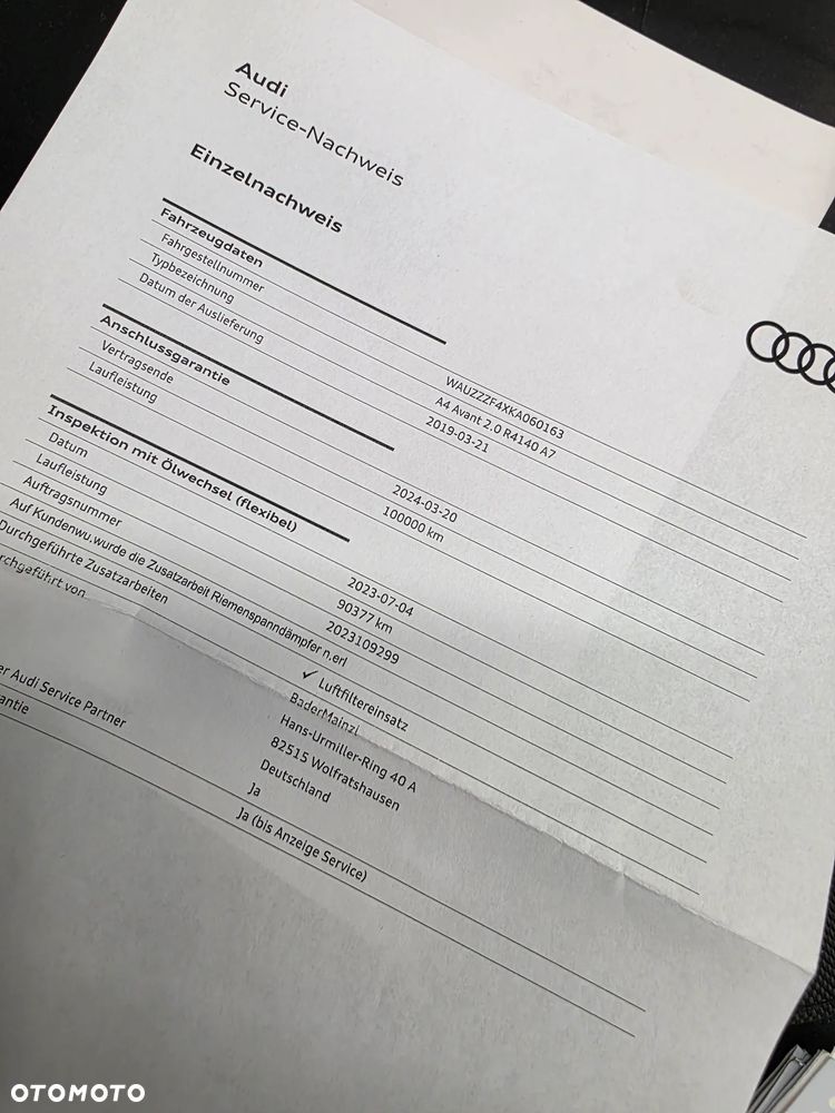 Audi A4 Avant 40 TFSI S tronic design - 37
