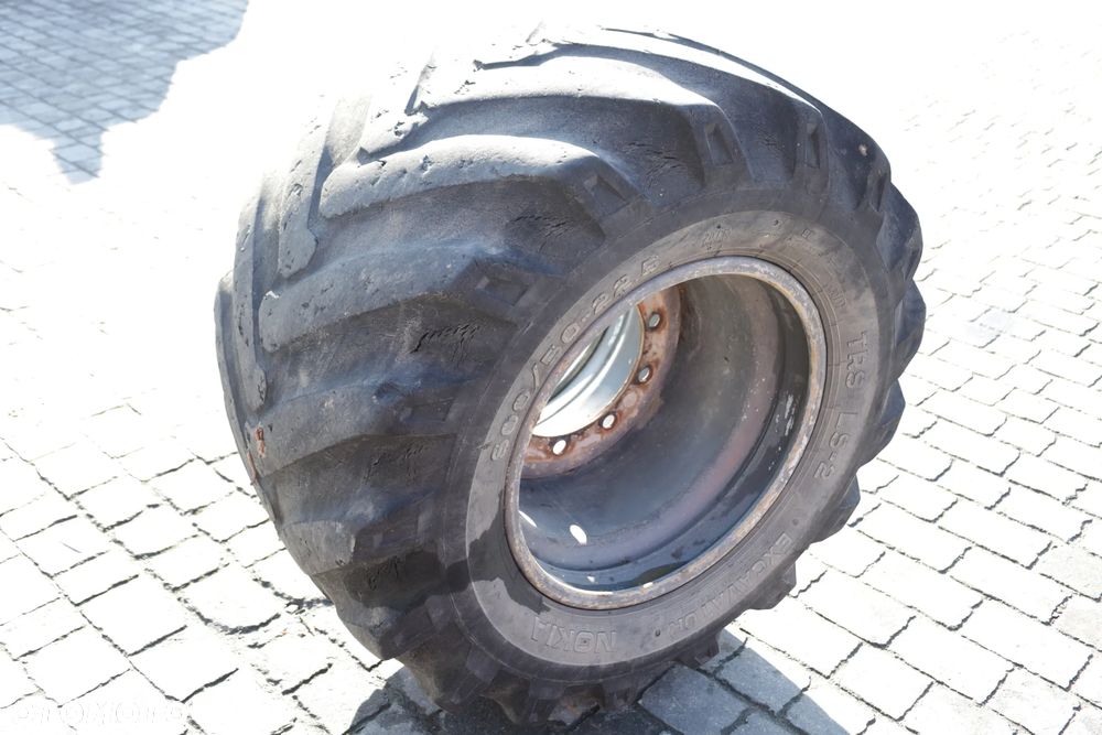 Koła R22.5 Nokian 600/50- 22.5 do koparki opony balony 20 płótna - 6