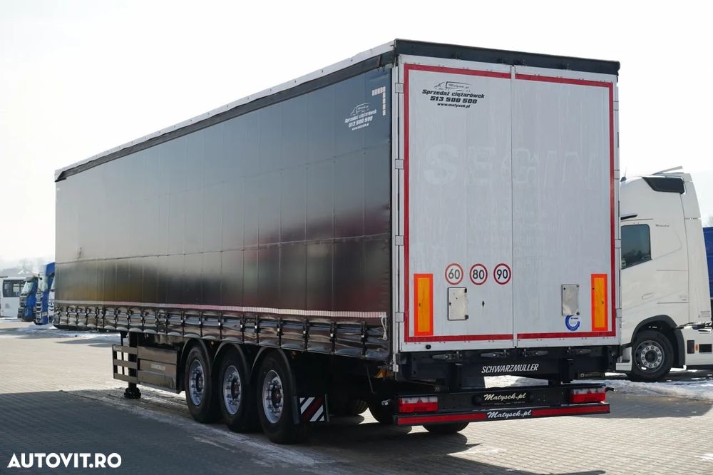 Schwarzmuller CORTINĂ / STANDARD / COȘ PENTRU PALEȚI / AXE SAF / - 6
