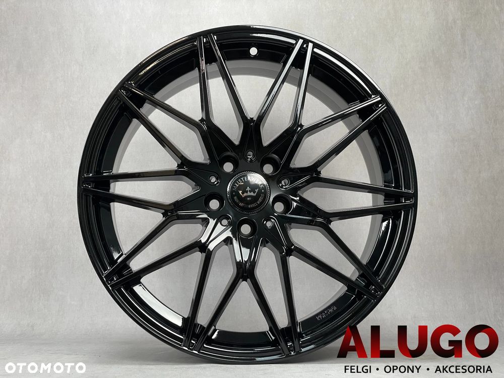 Alufelgi 19 5x112 Felgi Audi A4 A5 A6 A7 BMW G20 G30 G31 Nowe Czarny Połysk - 1