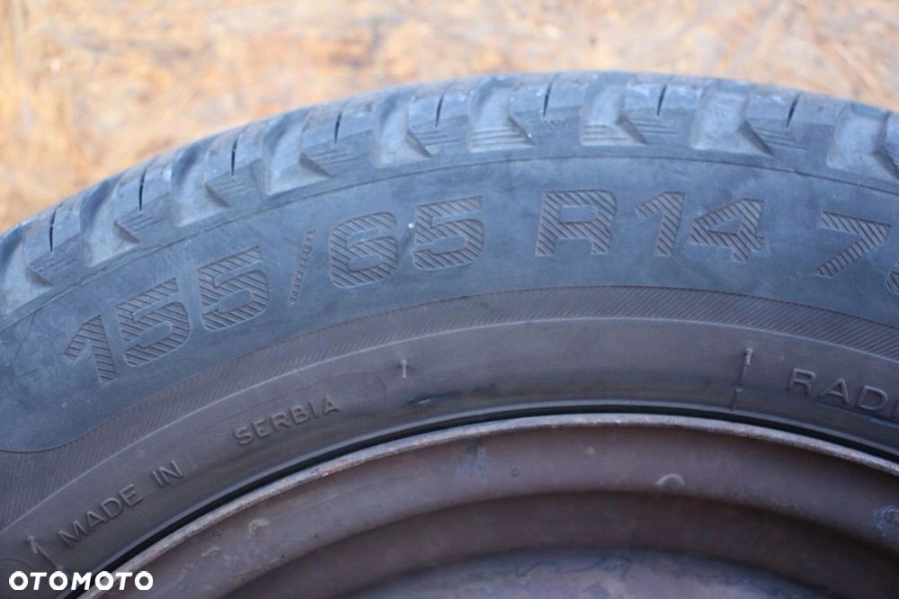 Koła felgi 14" TOYOTA AYGO PEUGEOT 107 CITROEN C1 4x100 ładne opony - 7