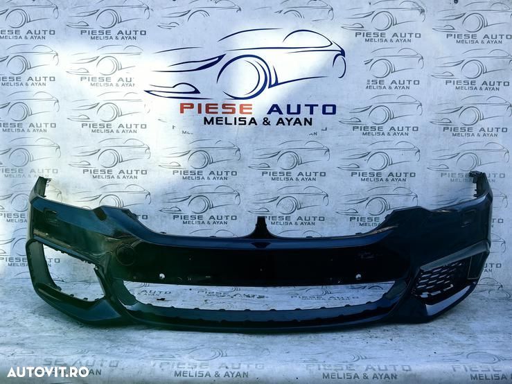 Bara fata Bmw Seria 5 G30-G31 M-Paket an 2017-2020 Gauri pentru 6 senzori si spalatoare faruri - 1