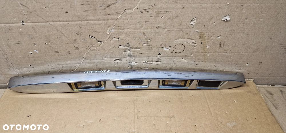 Blenda klapy bagażnika mikrostyk podświetlenie Renault Laguna III 8200076256 848100004 - 1