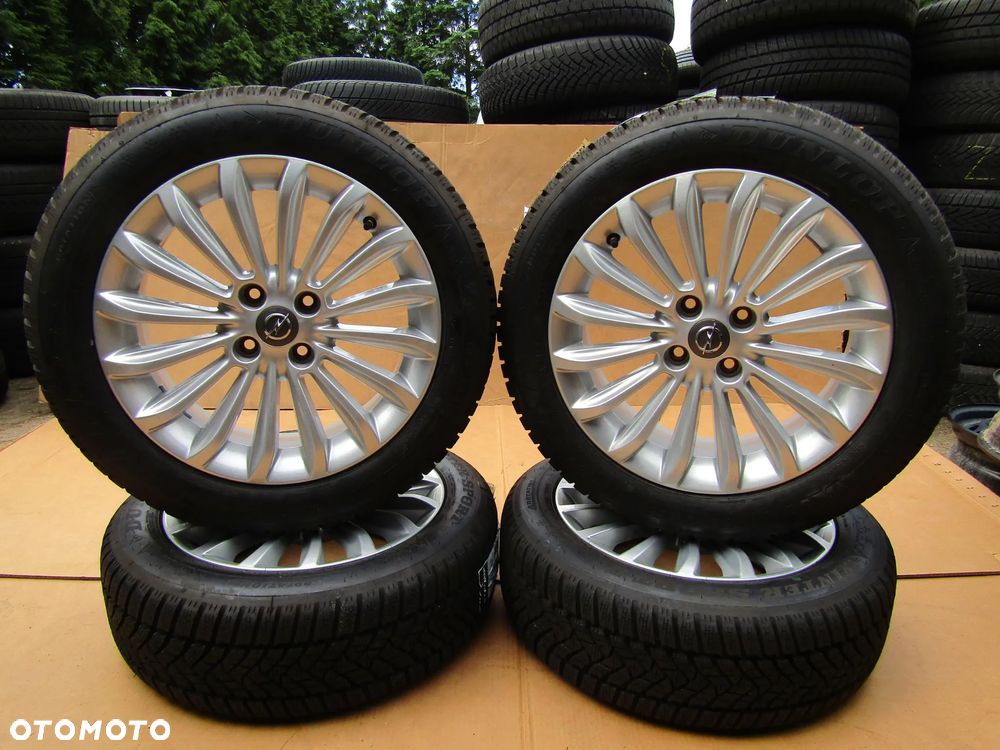 4x Felgi Aluminiowe Koła 16 Opel Adam Astra H Corsa D E Meriva Combo C Karl Chevrolet Aveo Fiat Grande Punto Evo 6,5 j ET40 + Opony 195/55 16 Dunlop Zimowe + Czujniki TPMS - 15