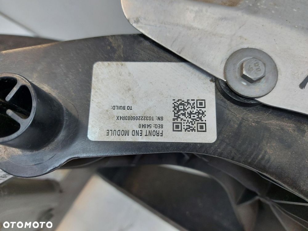 TESLA MODEL Y 2022r CHŁODNICE PAS PRZEDNI WZMOCNIENIE 1660012-00-B - 10