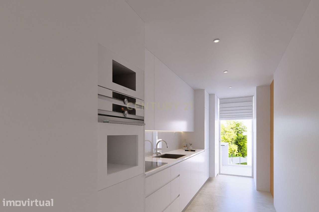 Condomínio do Sobreiro | T2 com 120m2 em Matosinhos, Senhora da Hora, - Grande imagem: 2/37