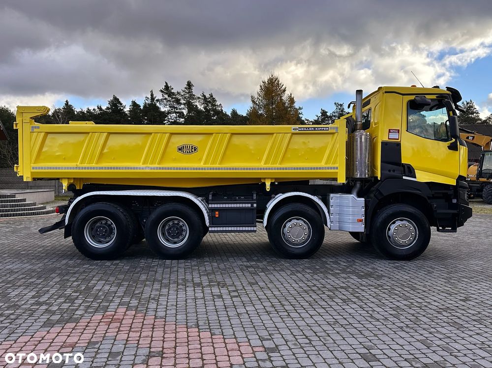 Renault K 460 PROTECT 8X4 WYWROTKA MEILLER BORDMATIC - 27