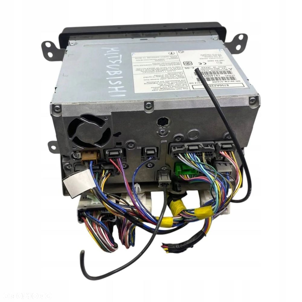 RADIO MODUŁ MULTIMEDIA MITSUBISHI LANCER VIII 8750A239 ORYGINAŁ - 6