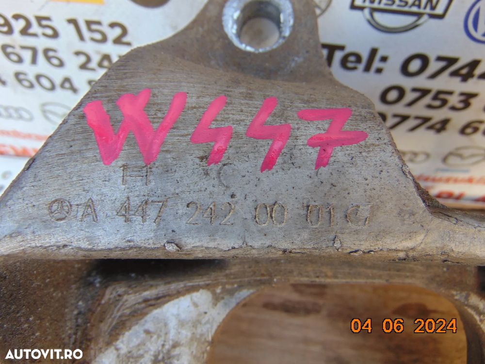 Suport cutie viteze Mercedes Vito w447 viano cod a 1.7 1.6 - 3
