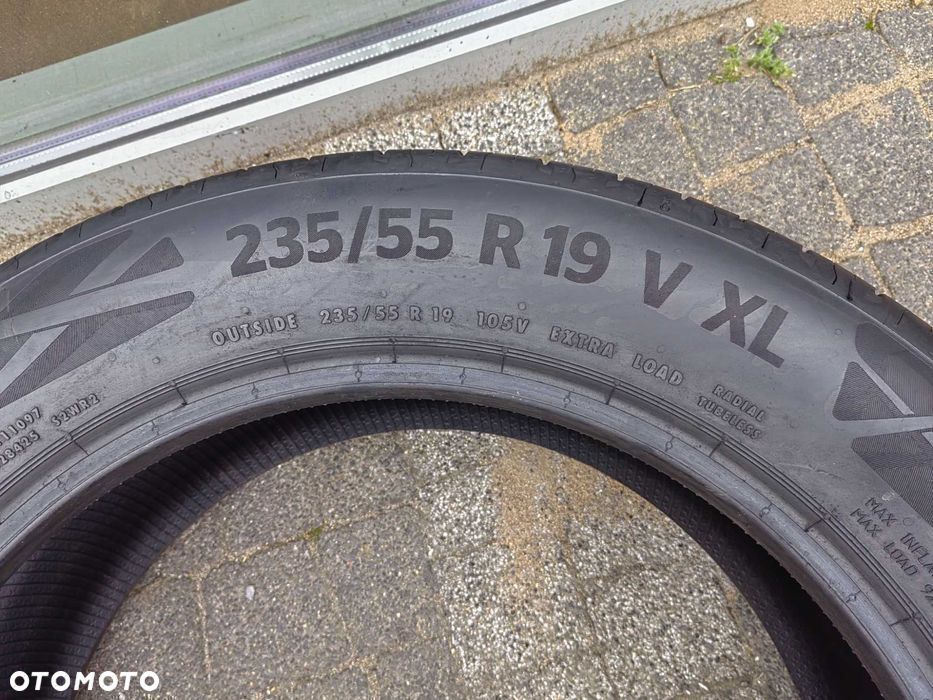 235/55R19 105V Continental EcoConatct 6 pojedyncza letnia LATO - 4