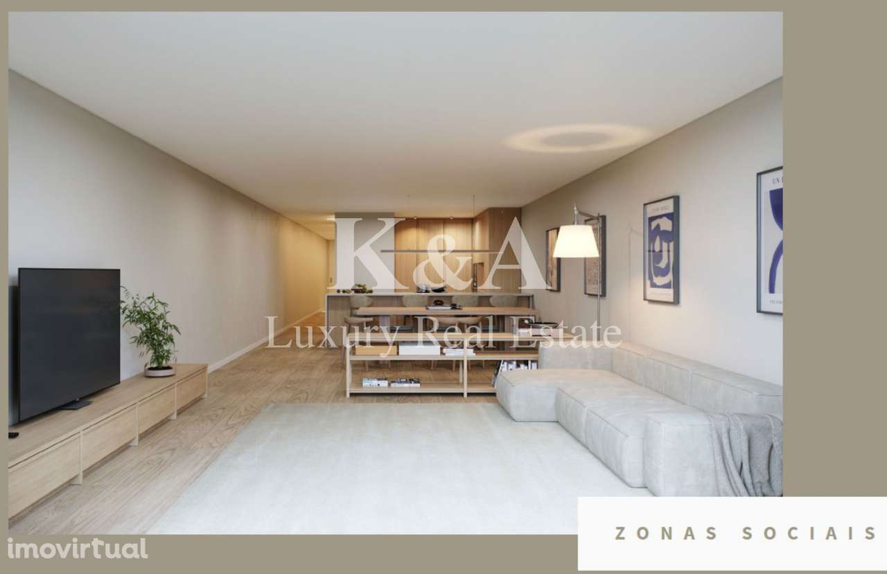 Moradia T4 com jardim e piscina em Matosinhos Sul - Grande imagem: 4/7