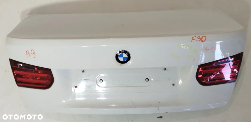 klapa bagażnika tylna BMW 3 F30 F31 11-18 - 5