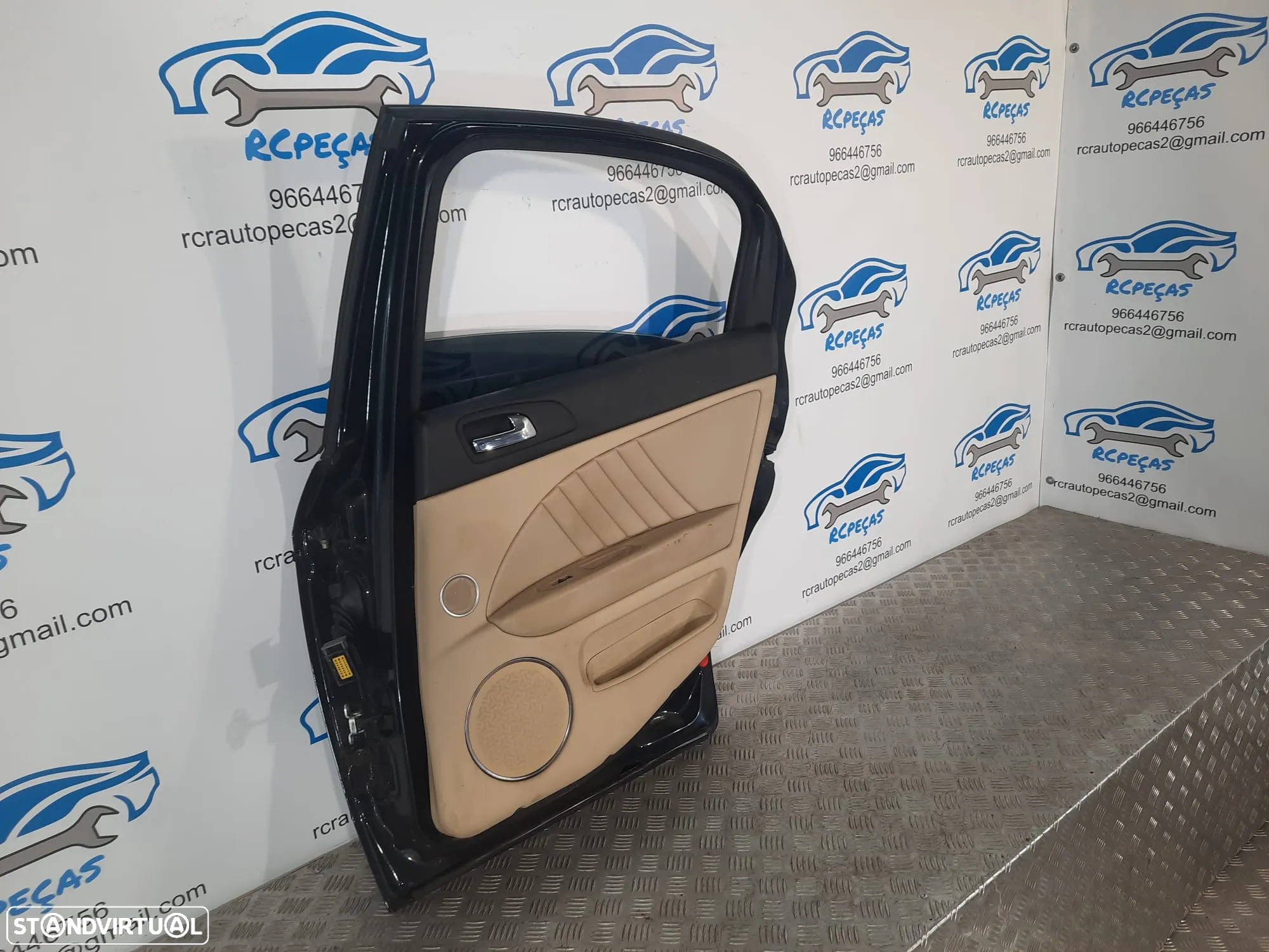 PORTA TRASEIRA TRÁS DIREITA ALFA ROMEO 159 SEDAN CARRO FECHO ELEVADOR MOTOR PUXADOR VIDRO - 5