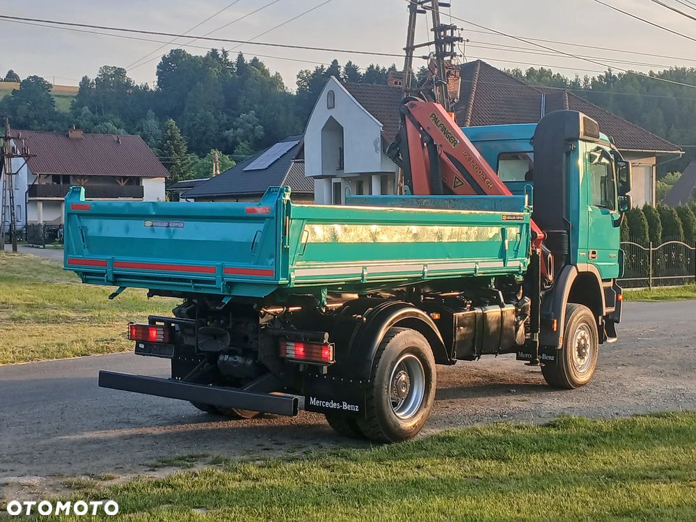 Mercedes-Benz ACTROS 360 KM LIFT 4x4 Duży HDS Palfinger RADIO Meiller PERFEKCYJNY ! - 18