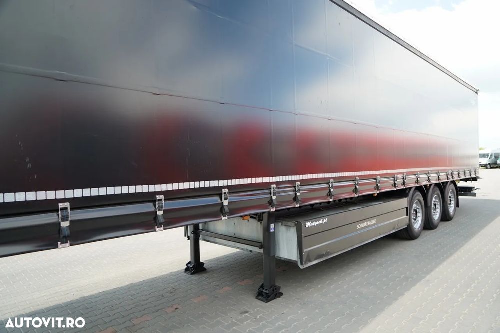 Schmitz Cargobull / CORTINĂ / STANDARD / COȘ PENTRU PALEȚI / AXE SAF / - 11