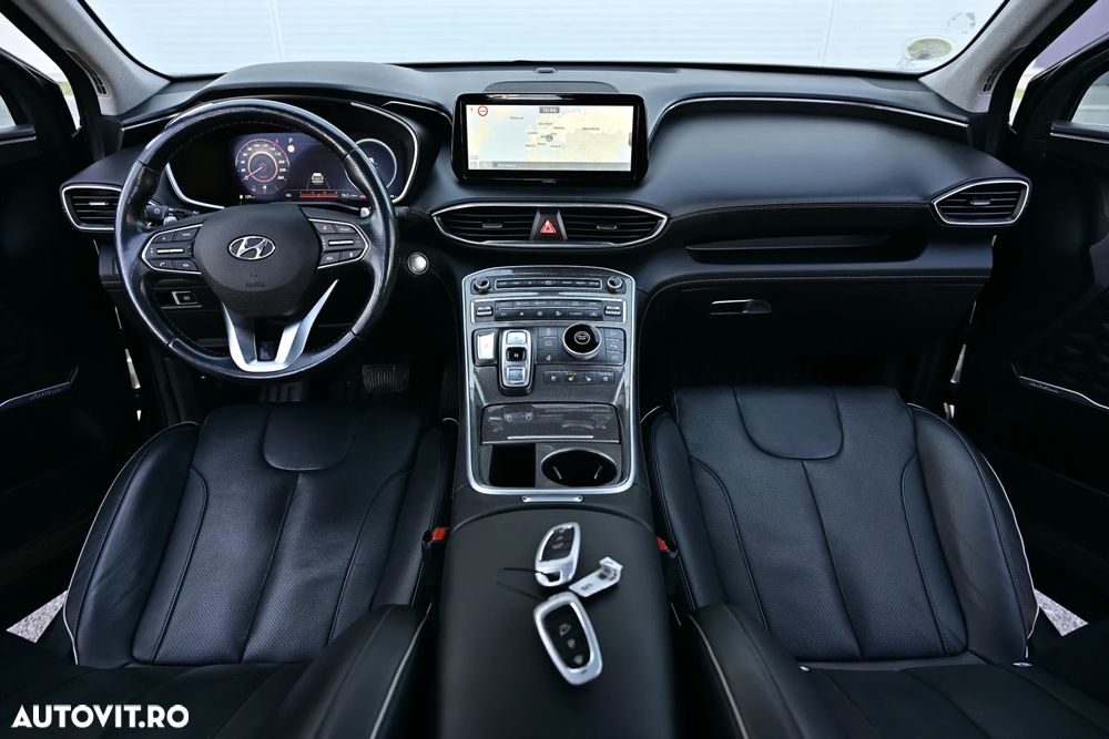 Hyundai Santa Fe blue 2.2 CRDI 2WD Automatik Family+ - 33