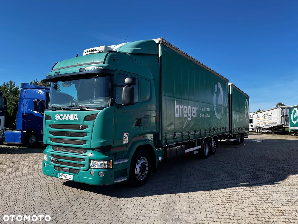 Scania R410/RETARDER/ZESTAW 120m3/ UNOSZONY DACH/ SPROWADZONA Z FRANCJI/SERWISOWANA - 1
