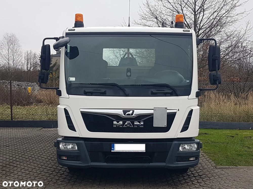 MAN TGL WYWROTKA KIPER HAKOWIEC 12.220 KLIMA 4x2 DO KONTENERÓW - 10