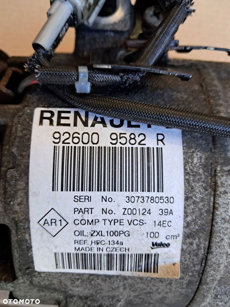 renault clio iv 1.2 16v sprężarka klimatyzacji 926009582r - 4