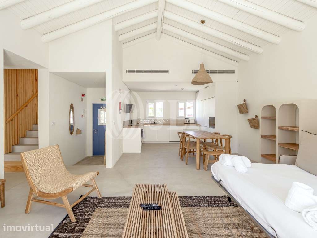 Moradia T2 com piscina e jardim, no Carvalhal, Comporta - Grande imagem: 3/31