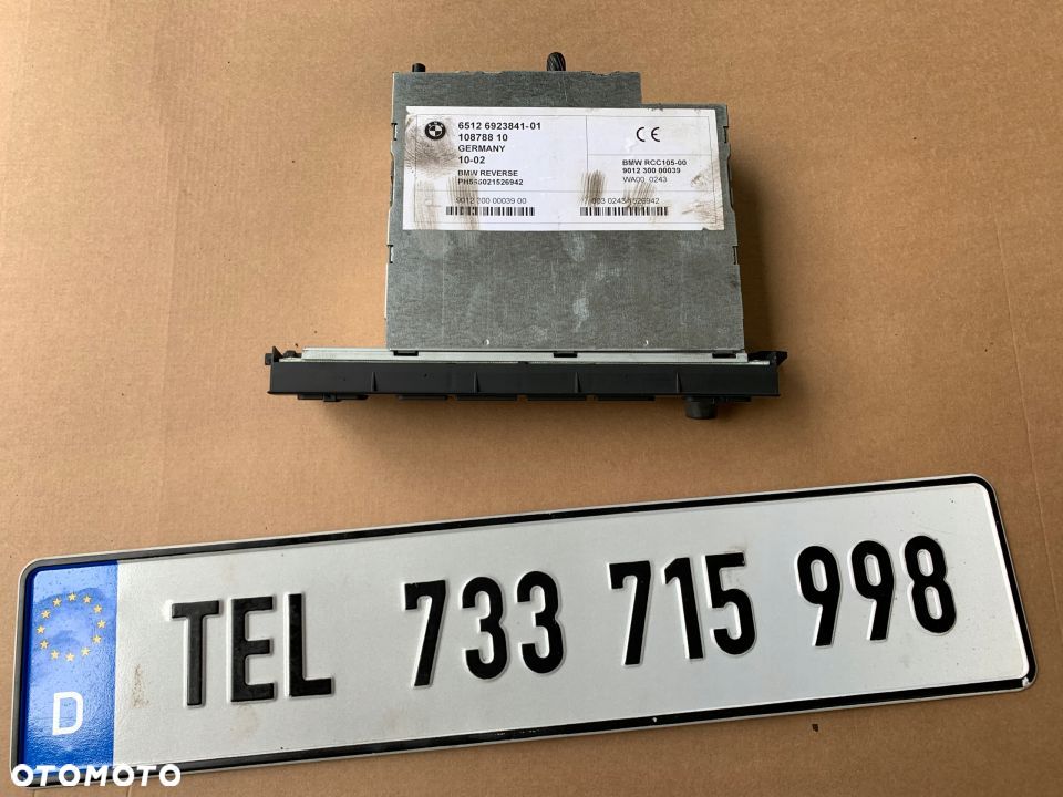 RADIO REVERSE 6923841 KASETA BMW E46 - 3