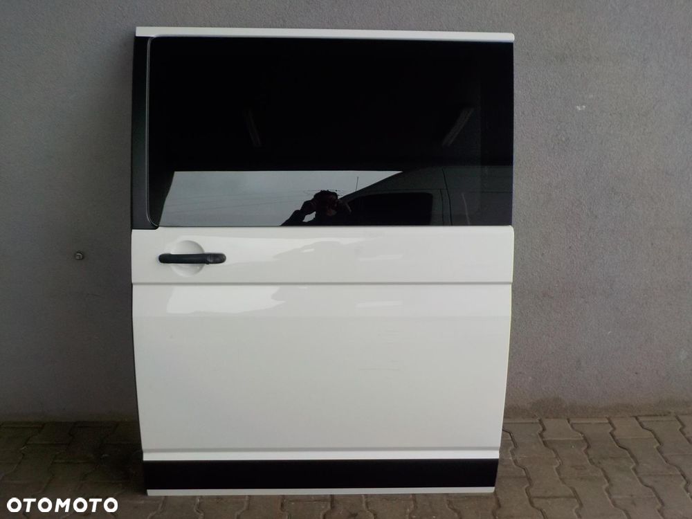 VW T5 T6 DRZWI LEWE ODSUWANE PRZESUWNE BOCZNE SZYBA LB9A - 1