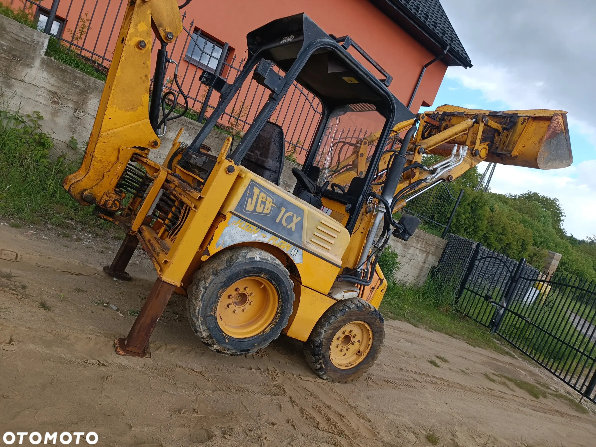 Mini koparko ładowarka 1cx jcb 4x4 - 4