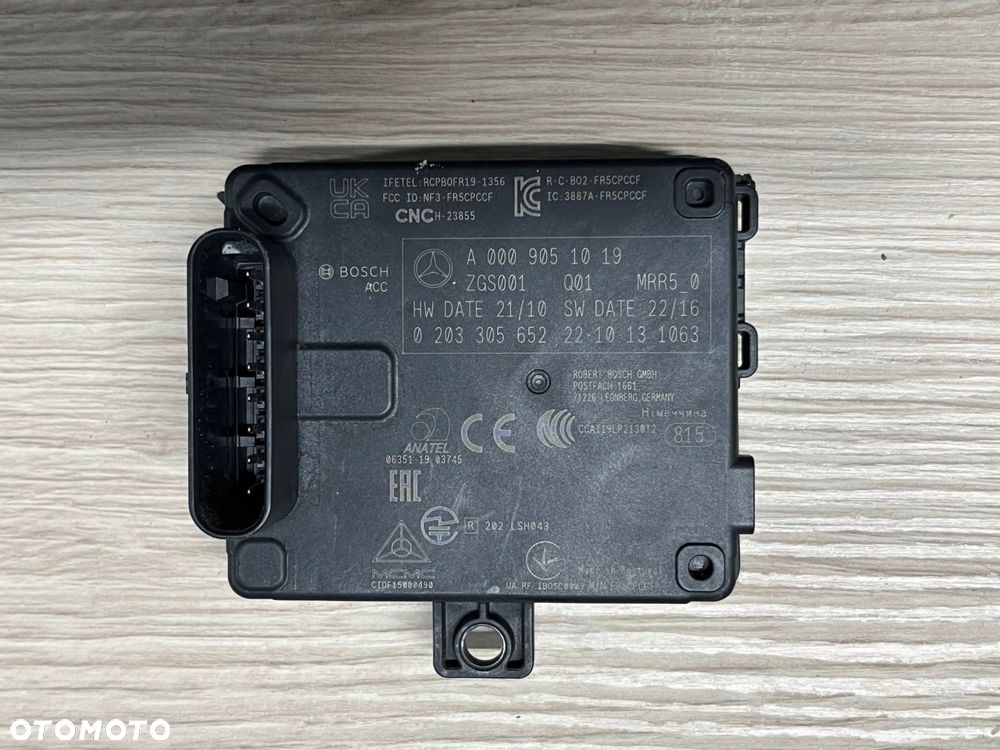 radar sensor distronic mercedes a0009051019 - 1