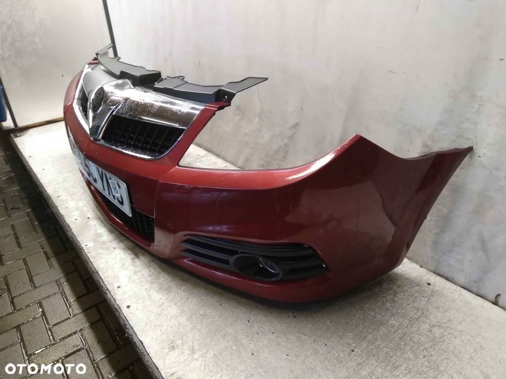 @ ZDERZAK PRZÓD PRZEDNI OPEL VECTRA C Z50C BORDO BORDOWY LIFT FL - 2