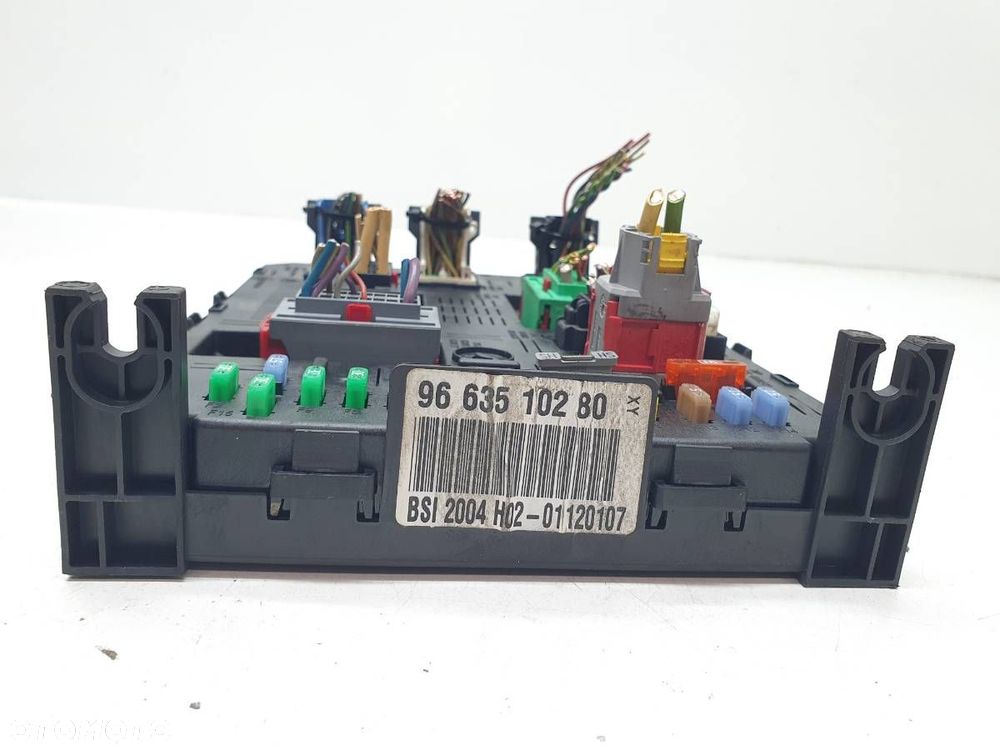 MODUŁ BSI SKRZYNKA BEZPIECZNIKÓW 9663510280 PEUGEOT 307 - 2