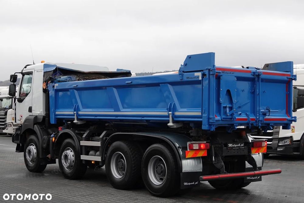 Renault KERAX 430 / 8x4 / WYWROTKA / HYDROBURTA / HYDROKLAPA / BORDMATIC / EURO 5 EEV - 11