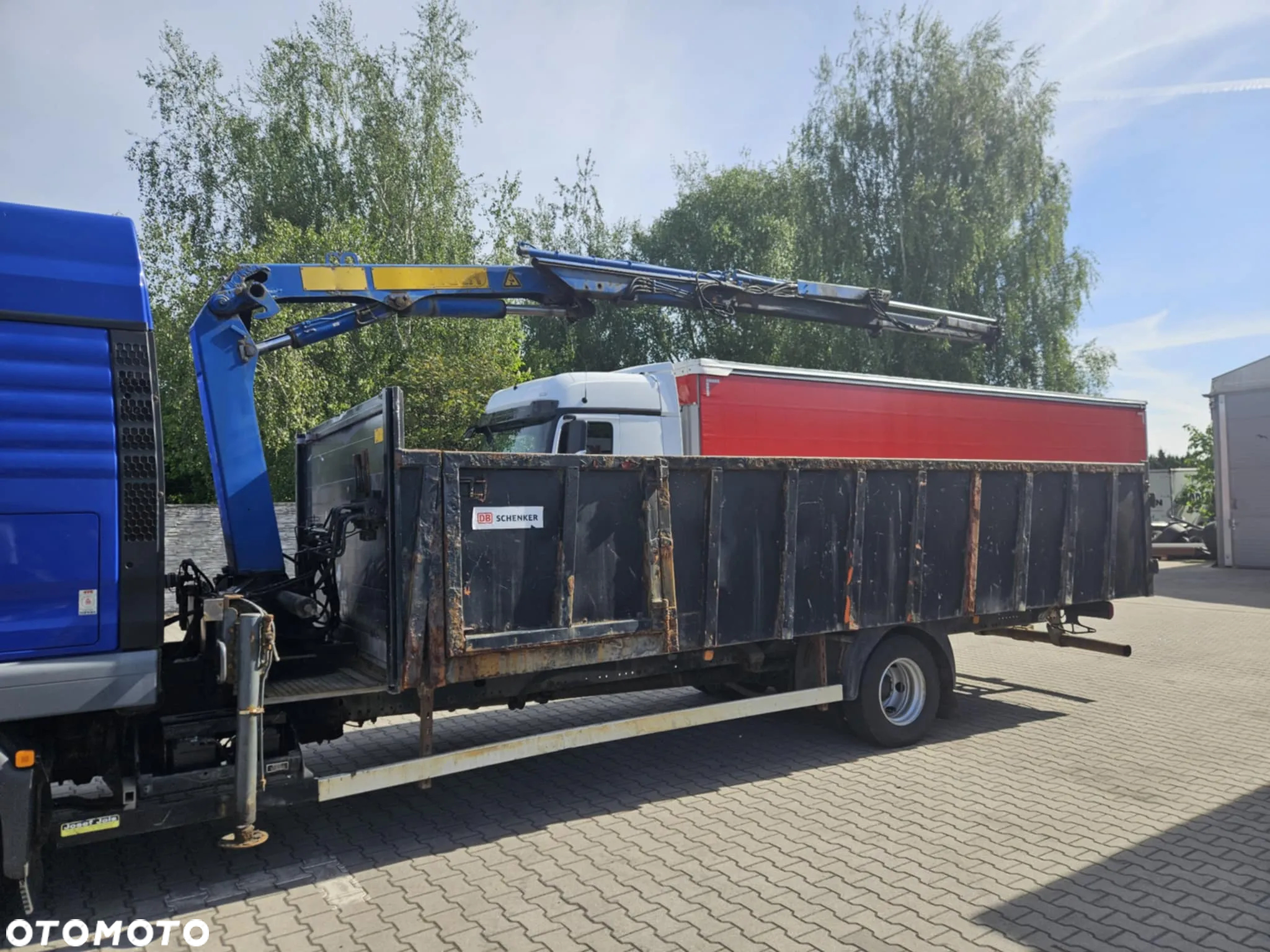 MAN TGL 10.250 RAMA DO ZABUDOWY * NA PODUSZKACH  * KLIMA - 7