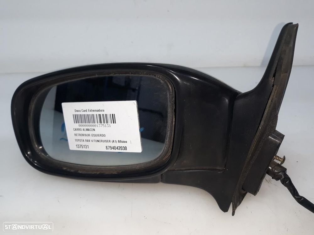 ESPELHO RETROVISOR ESQUERDO TOYOTA RAV 4 I 1996 -8794042040 - 3