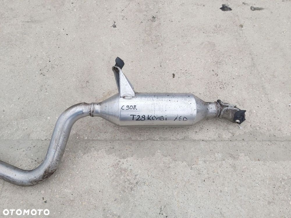 Toyota Avensis T27 Lift T29 1,6 d4d tłumik końcowy rura wydech - 12