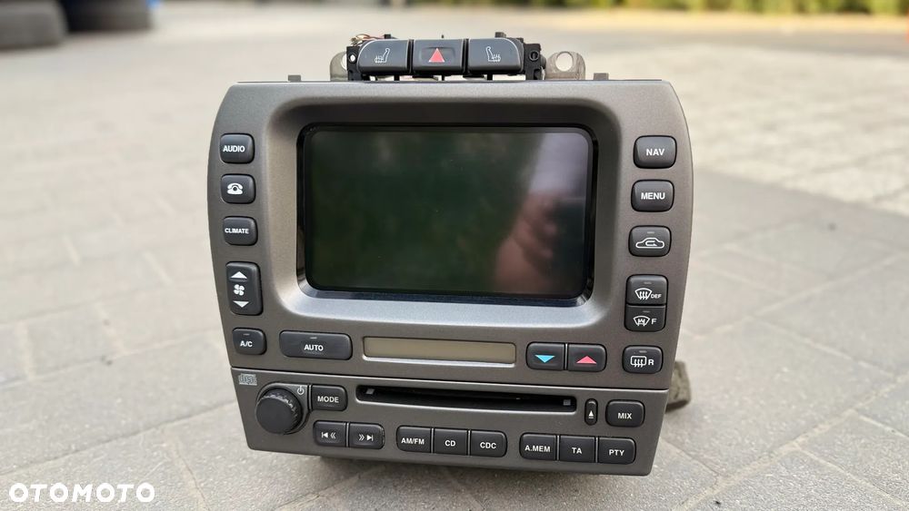 Navi JAGUAR X-TYPE RADIO CD WYŚWIETLACZ Radioodtwaracz klima CD nawigacja denso1x4310e8889gb 2004 japan 4x4318b876bc - 2
