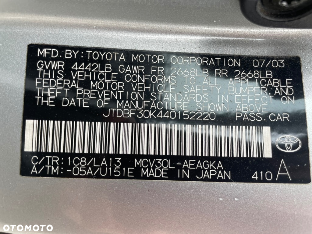 Toyota Camry 3.0 V6 - 13
