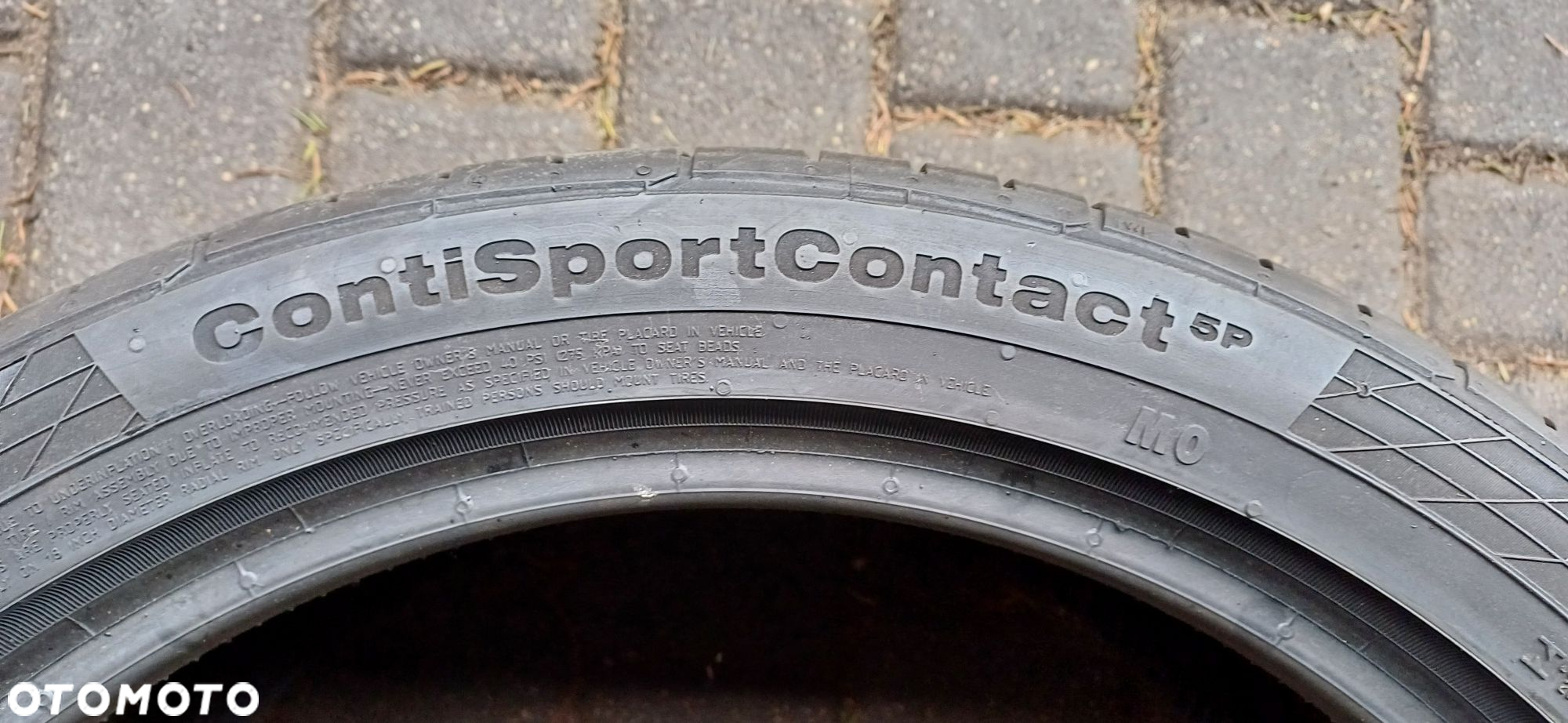 CONTINENTAL 255/35R18 94Y , pojedyńcza opona letnia. - 4