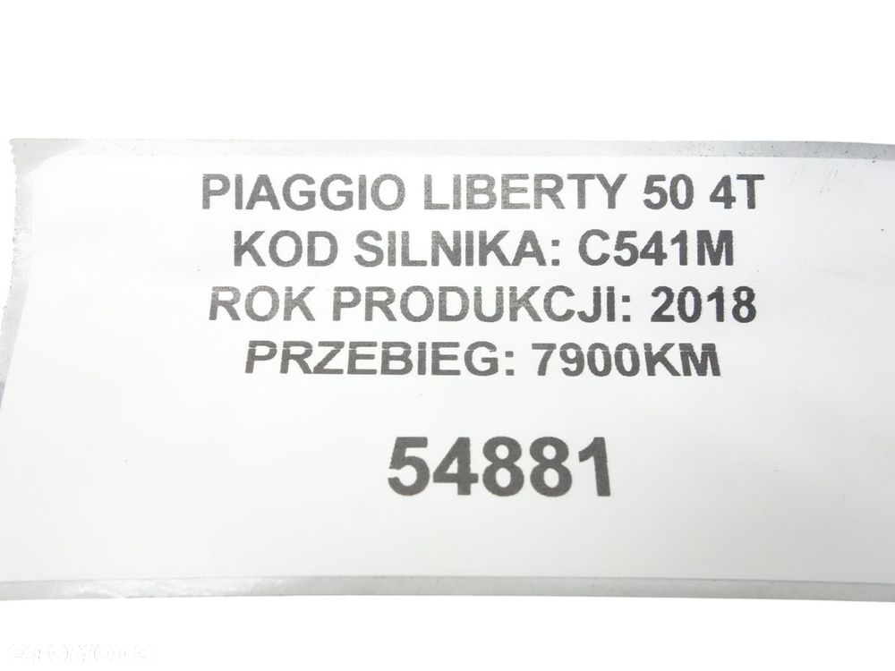 Piaggio Liberty 50 4T C541M Silnik Gwarancja 30 dni - 5