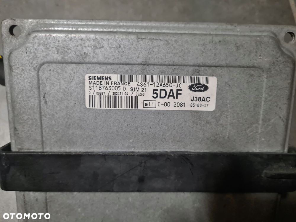 komputer silnika 4s61-12a650-jc fiesta mk6 1.3 - 3