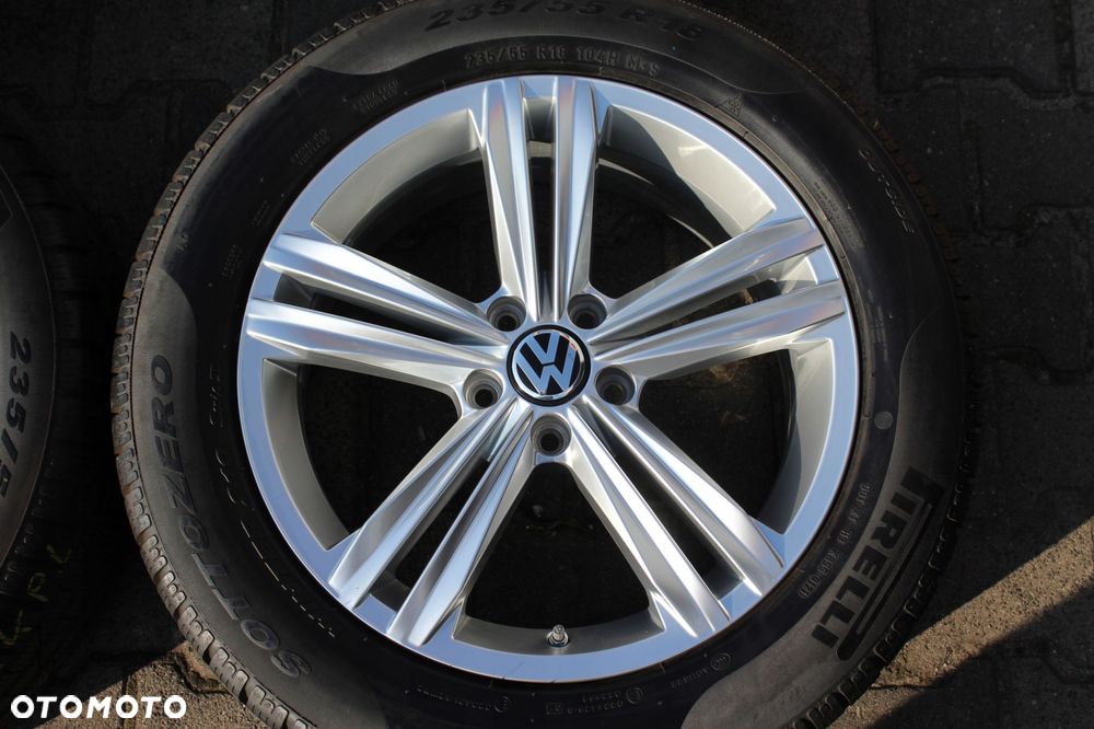 oryg vw tiguan 5na r-line 18'' 5x112 et43 pirelli 235/55r18 8mm 21r - 4